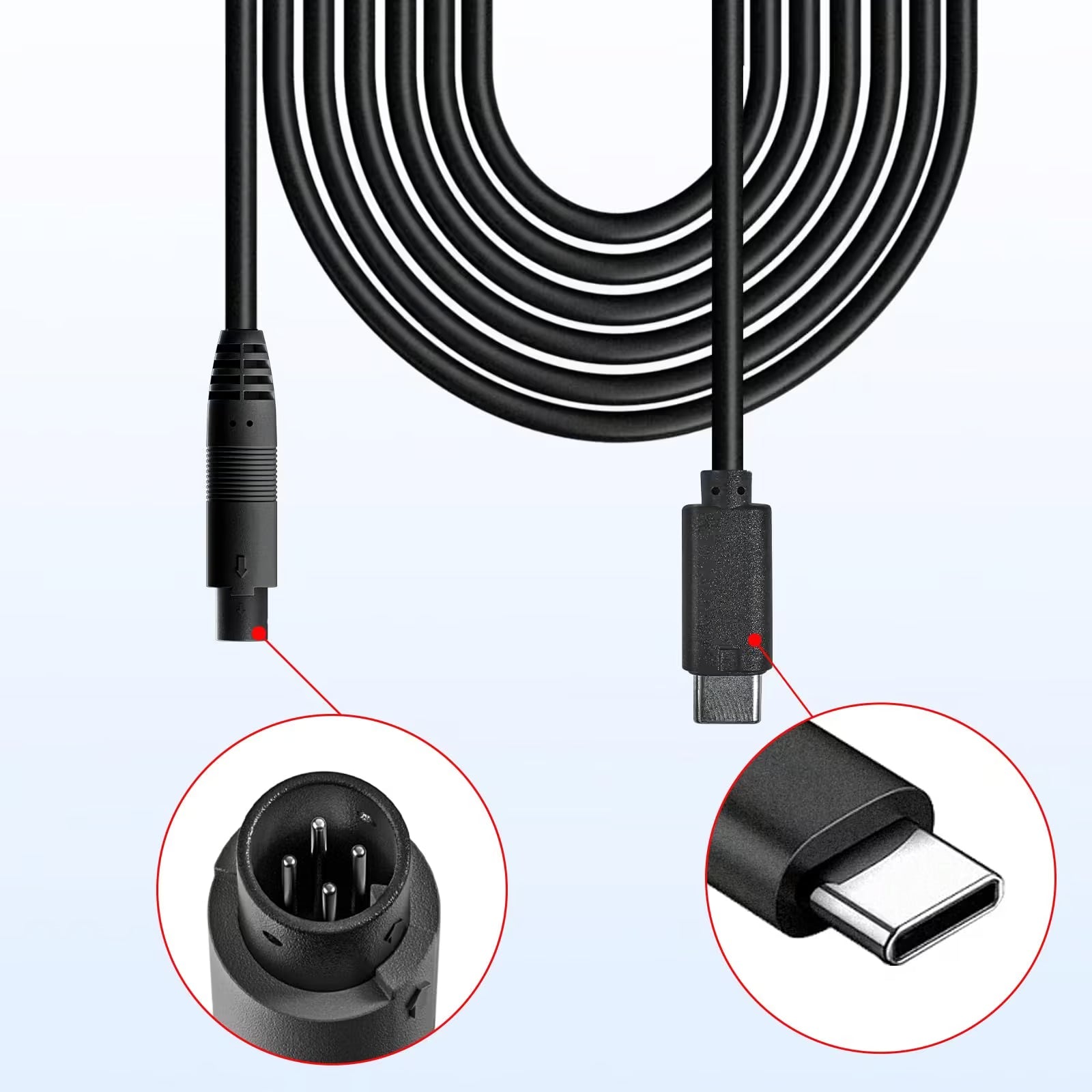 Redtiger 33 Feet F7NA Rear Camera Longer Replacement Cables