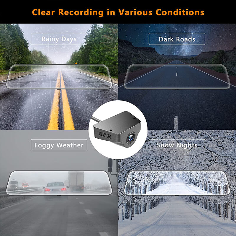 Redtiger 2.5K Waterproof WDR Rear Camera Accessories REDTIGER Dash Cam