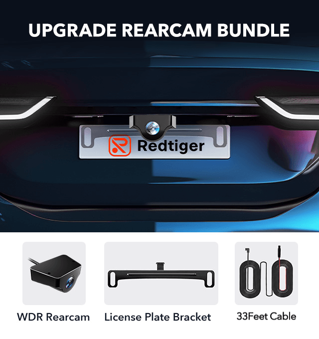 Redtiger Upgrade Rearcam Bundle