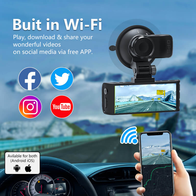 Redtiger F7NS 4K Front Car Camera