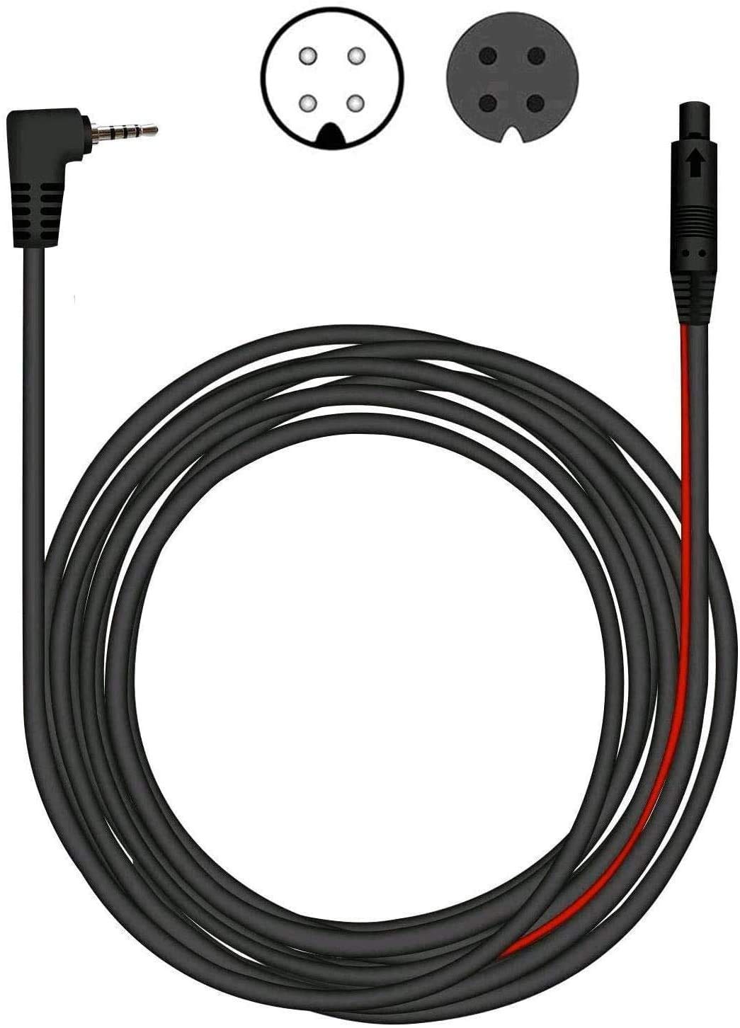 Redtiger 33/50Feet Backup Camera Longer Replacement Cable