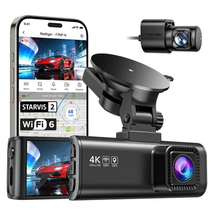 Redtiger F7NP 4K Front Rear Dash Cam