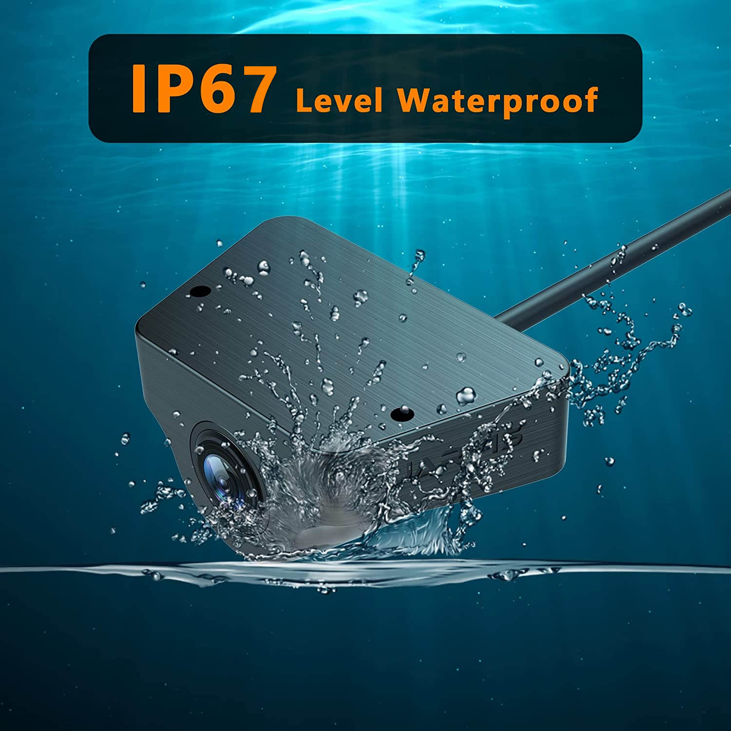 Redtiger 2.5K Waterproof WDR Rear Camera