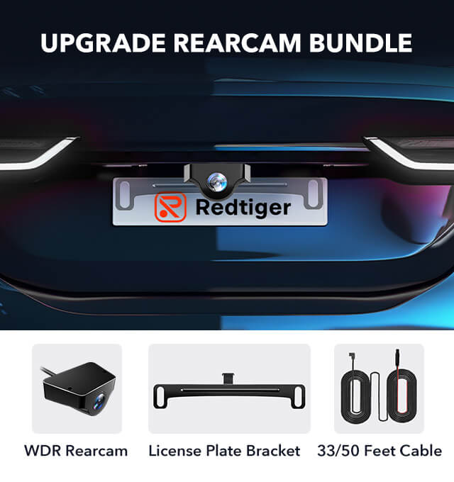 Redtiger Upgrade Rearcam Bundle