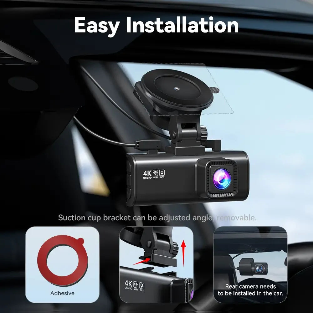 Redtiger F7NP 4K Front Rear Dash Cam