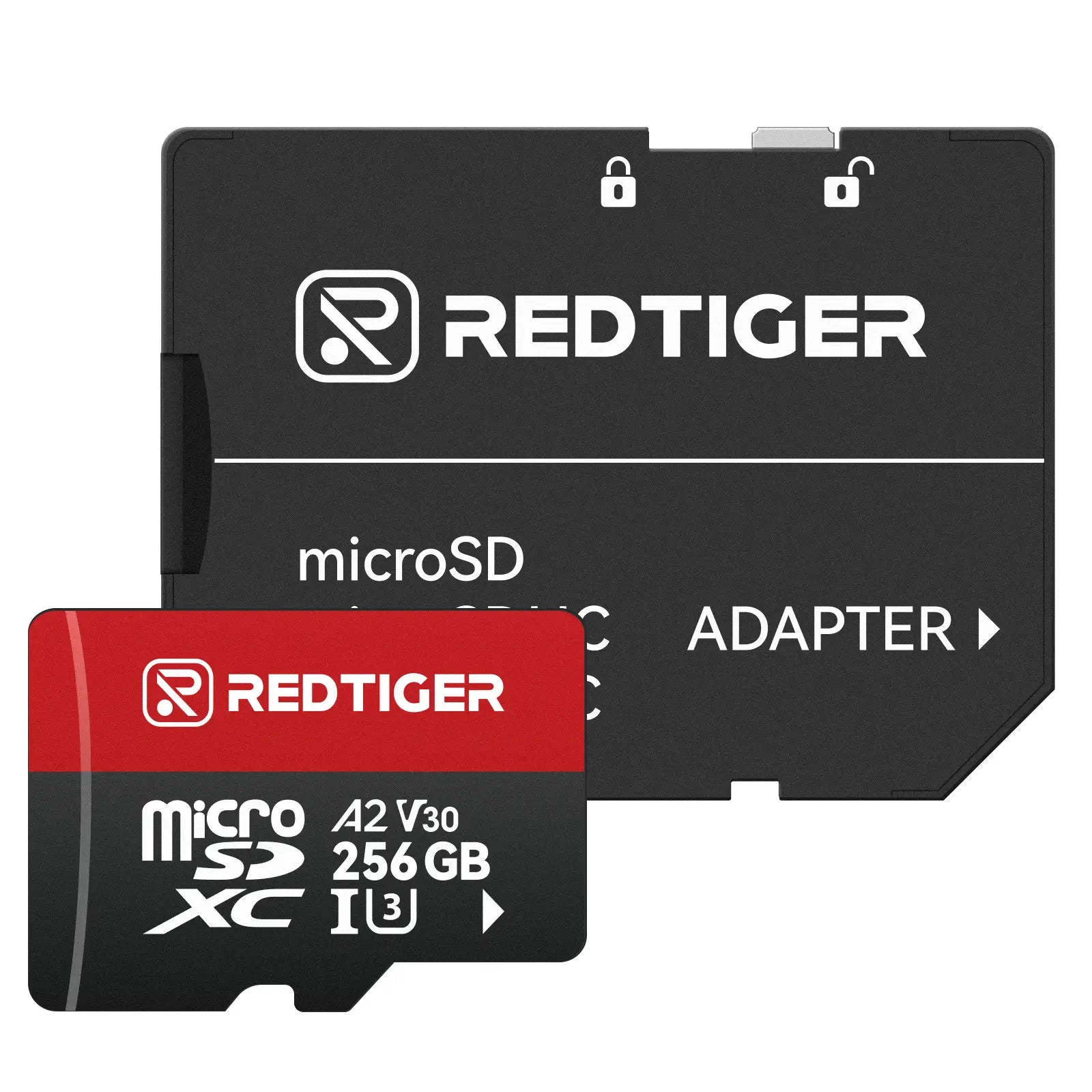 Redtiger 256GB SD Card For Dash Cam Class 10 U3